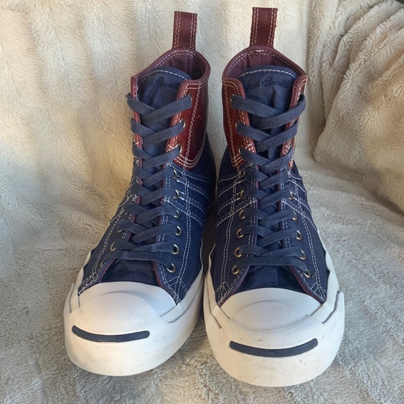 🔥CONVERSE “Jack Purcell” High Tops - Picture 5 of 8